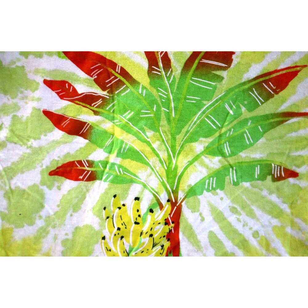 Farm Rio Color Therapy Lime Tie Dye Tank Top Sleeveless Tropical Gorpcore Boho L - Picture 6 of 10